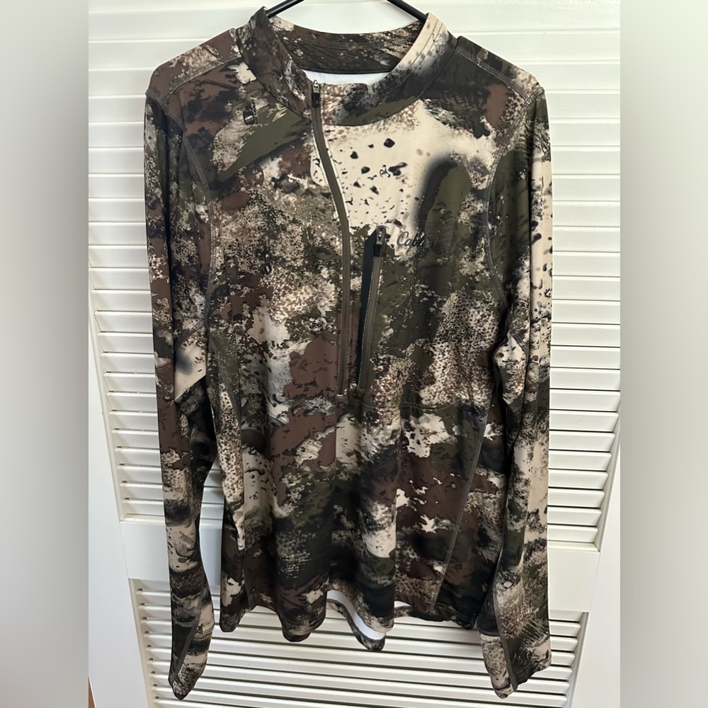 Cabelas instinct precision gear pull over quarter zip
